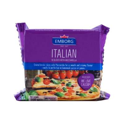 Emborg Italian With Mozzarella Sliced 200 gm (Austria)