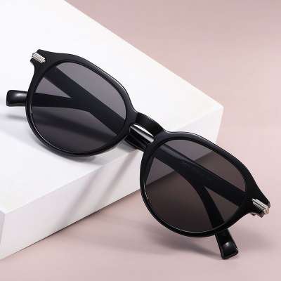 Round Rivet Sunglasses